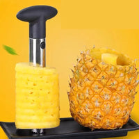 COM-FOUR® 2x coupe-ananas 3 en 1 - épluche-ananas en acier inoxydable, va  au lave-vaisselle - vide-ananas - vide-ananas avec l[700] - Cdiscount Maison